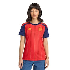 Espanha Home 26/27 Feminino Adidas Torcedor - Vermelho