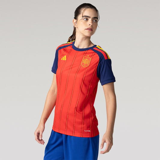 Espanha Home 26/27 Feminino Adidas - Vermelho