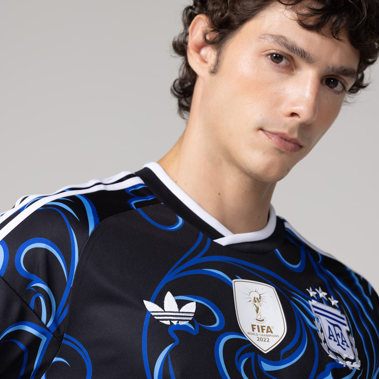 Argentina Away Manga Longa 26/27 Masculino Torcedor Adidas - Azul
