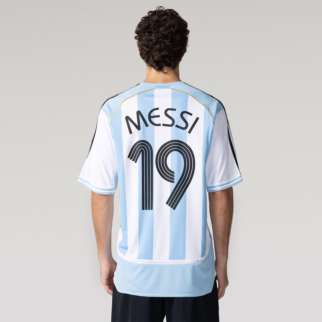 Argentina Home Retrô 2006 Masculino Adidas - Azul e Branca