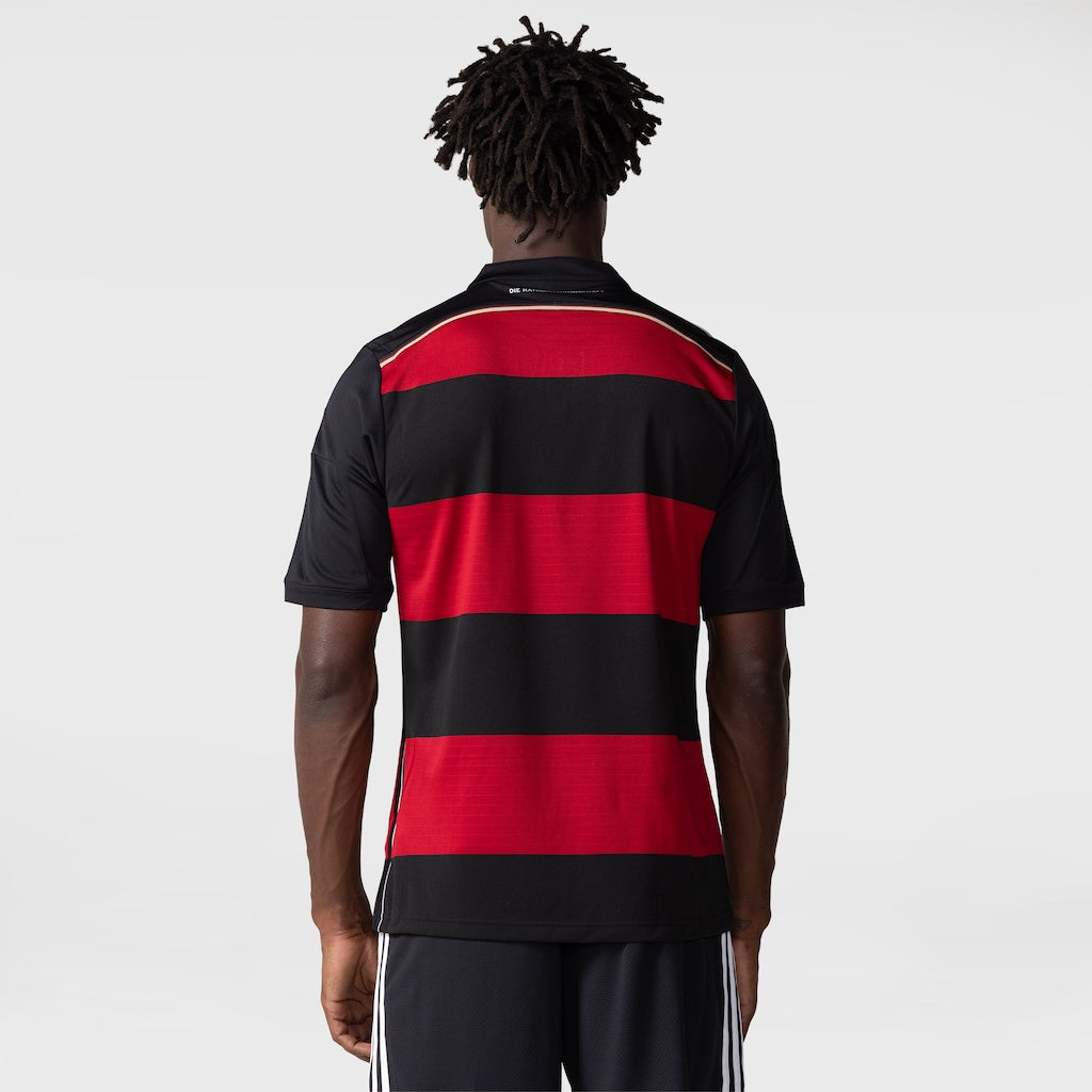 Alemanha Retrô Away 2014 Masculino Adidas - Preto e Vermelha