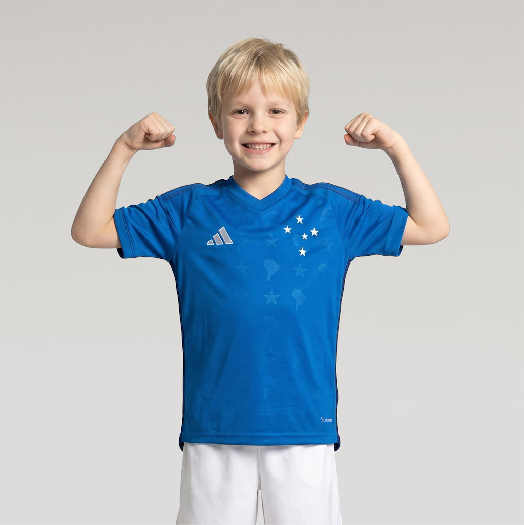 Kit Infantil Cruzeiro Home 26/27 - Azul