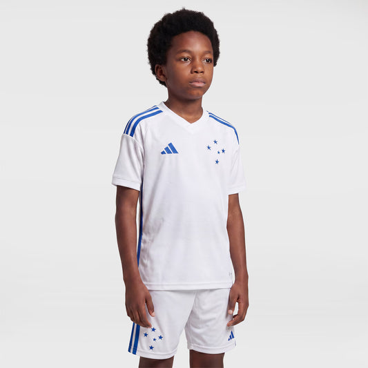 Kit Infantil Cruzeiro Away 26/27 - Branca