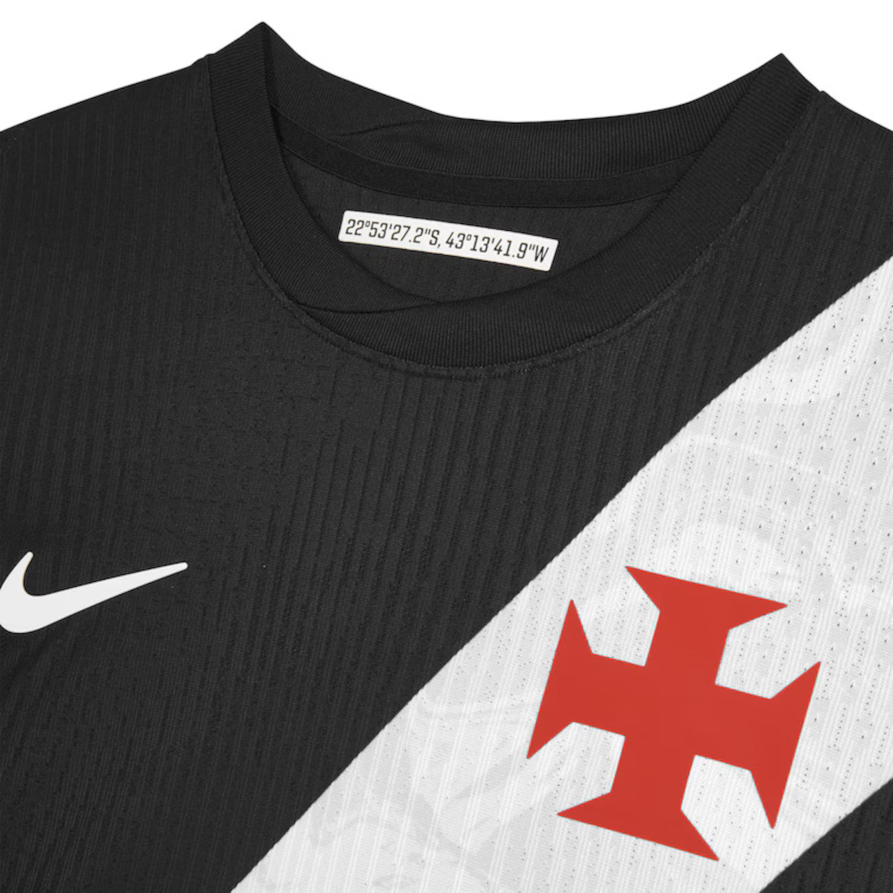 Vasco da Gama Home 26/27 Jogador Nike Masculino - Preto