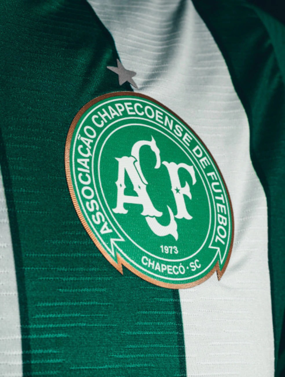 Chapecoense Home 26/27 Torcedor Kappa Masculino - Verde e Branco