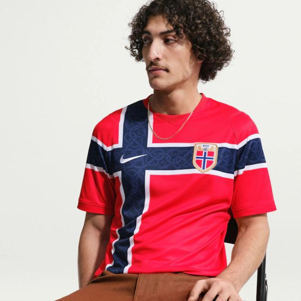 Noruega Home 26/27 Masculino Torcedor Nike - Vermelho