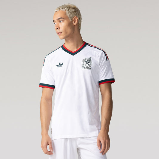 México Away 26/27 Masculino Jogador Adidas  - Branca