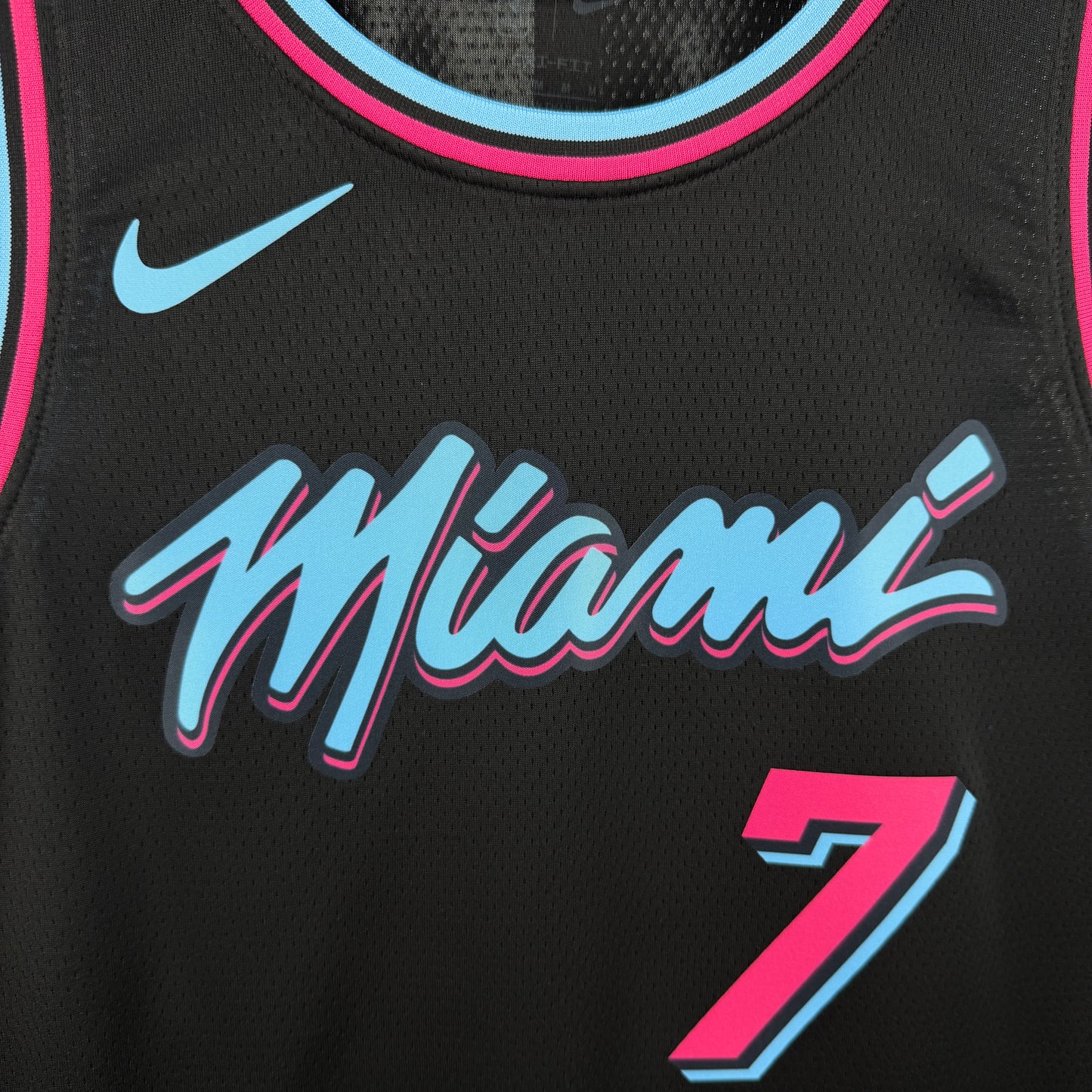 Regata Miami Heat Masculina - Preto