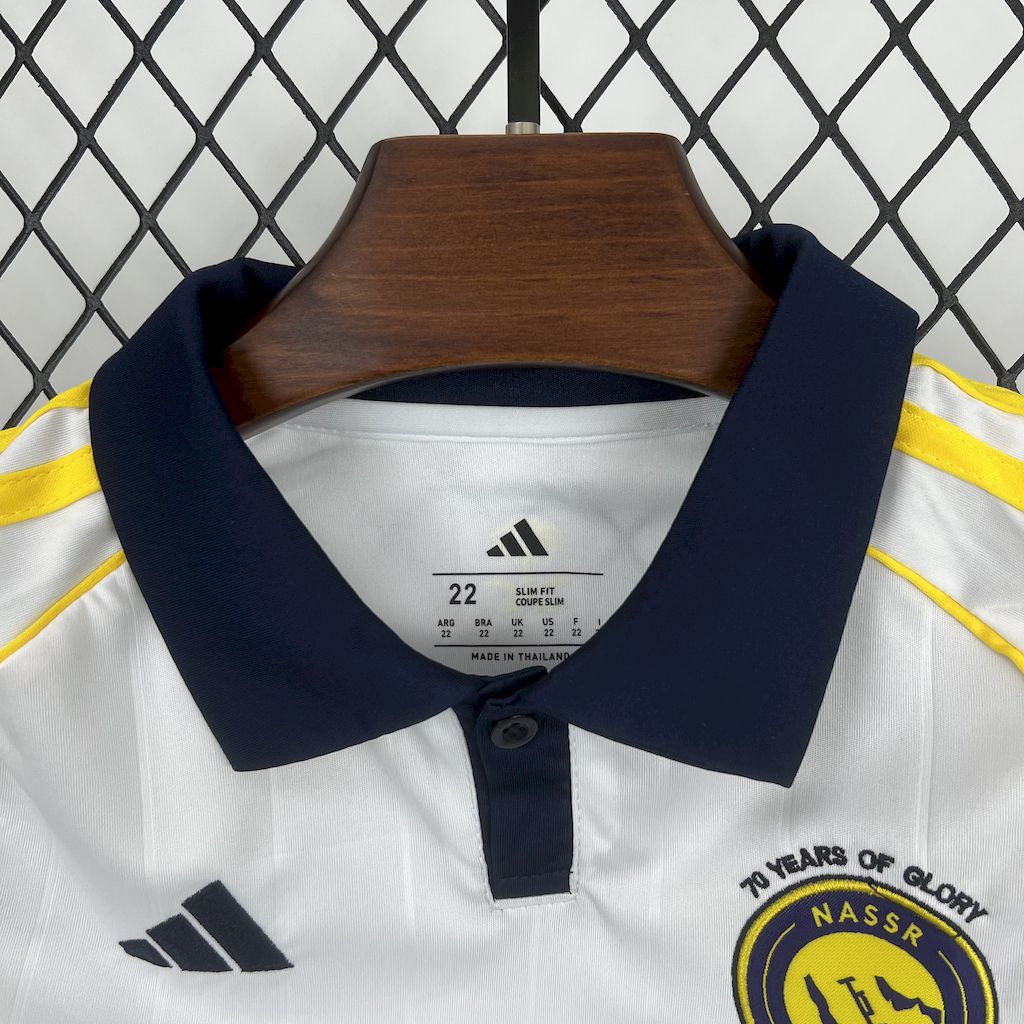 Kit Infantil Al Nassr Third 25/26  - Branco