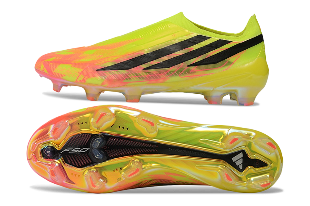 Chuteira Campo Adidas F50 Hyperfast  Elite - Amarela