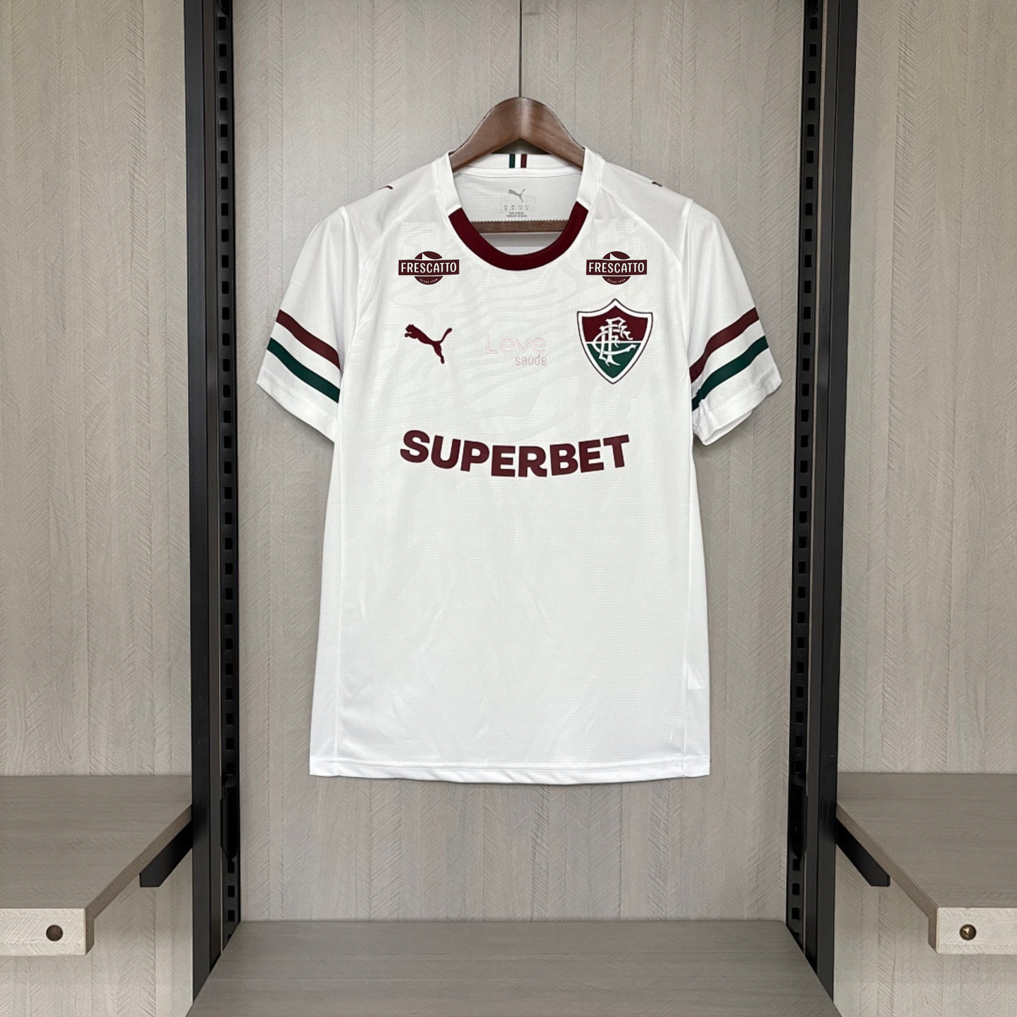 Fluminense Away 26/27 Torcedor Com Patrocínios Puma - Branca