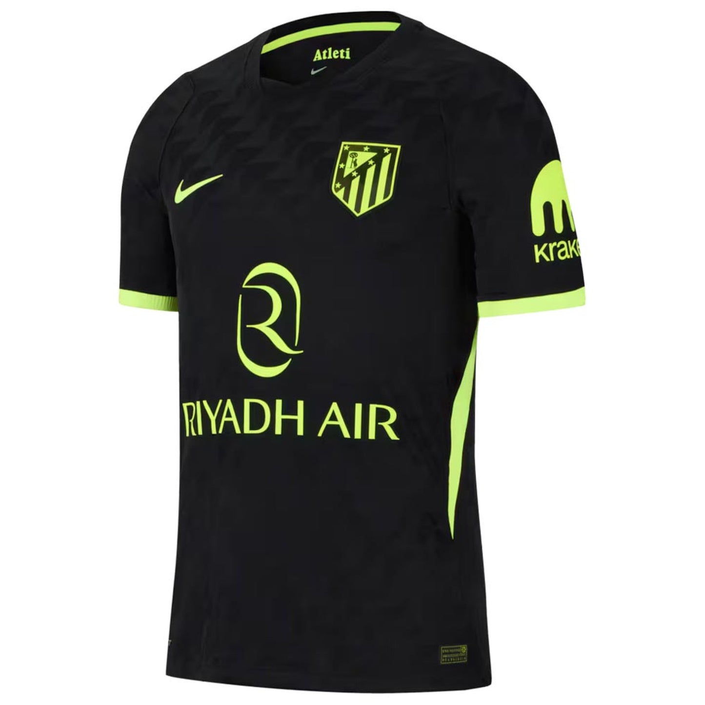 Atlético de Madrid Away 26/27 Jogador Nike - Preta e Verde