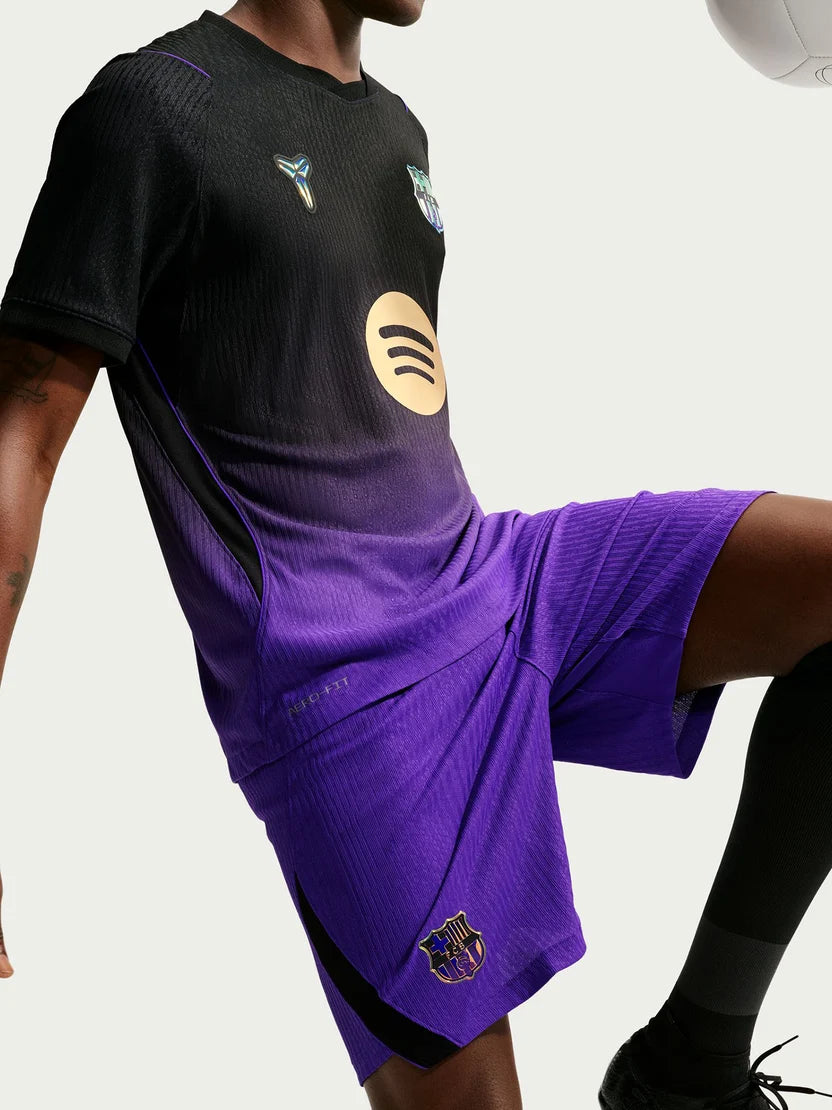 Barcelona Away 26/27 Jogador Kobe - Roxa e Preto