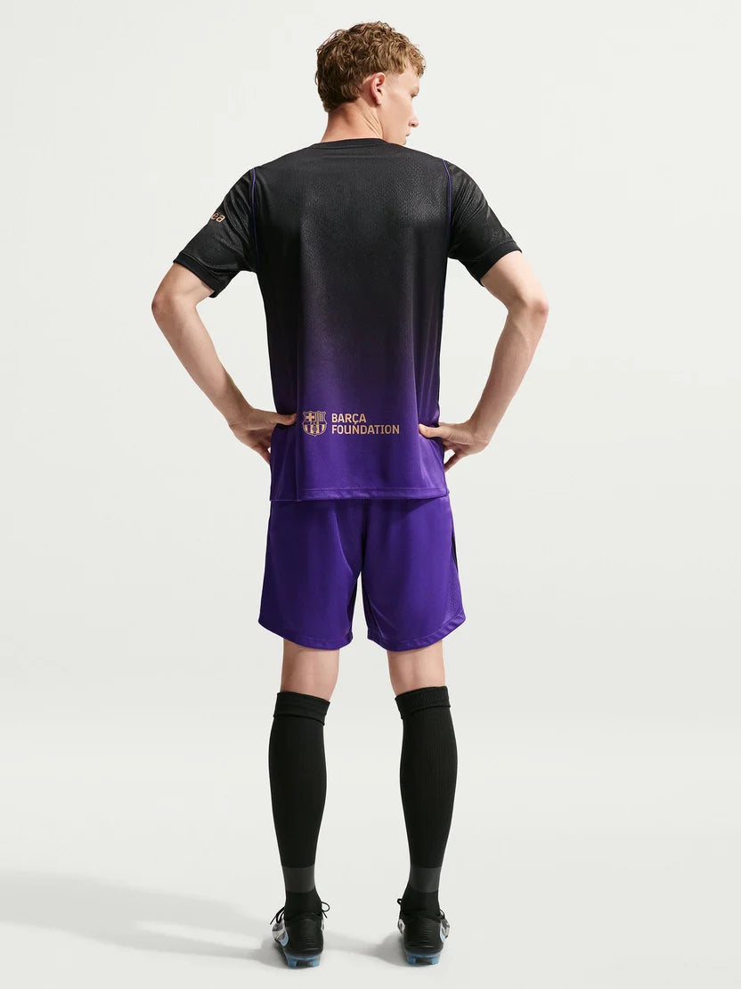 Barcelona Away 26/27 Torcedor Kobe - Roxa e Preta