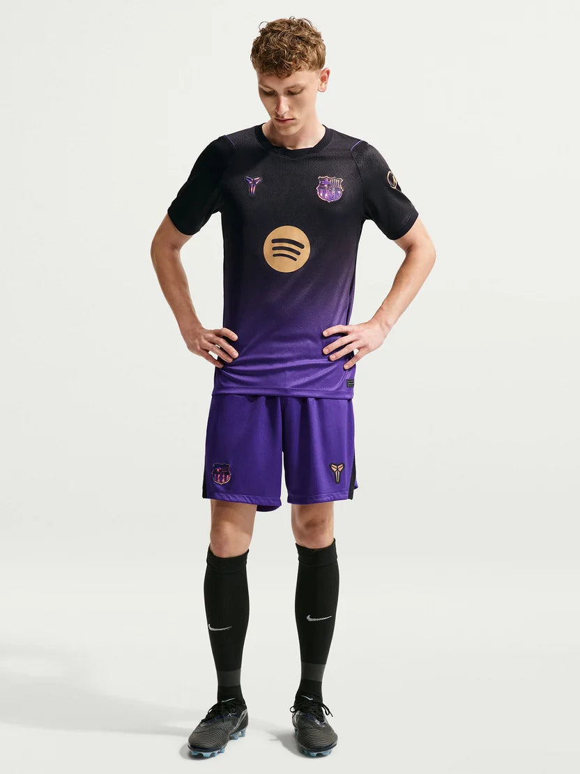 Barcelona Away 26/27 Torcedor Kobe - Roxa e Preta
