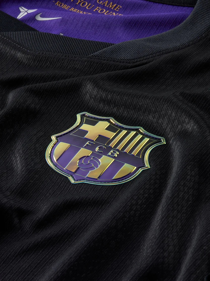 Barcelona Away 26/27 Jogador Kobe - Roxa e Preto