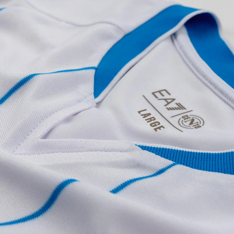 Napoli Away 26/27 Torcedor EA7 - Branco e Azul