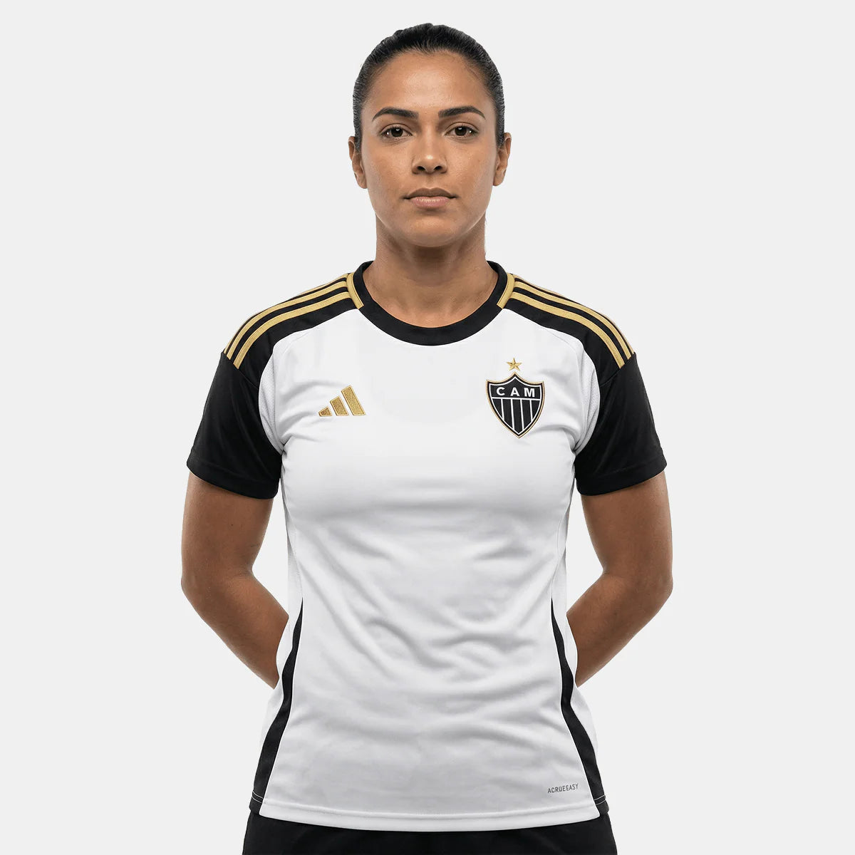 Atlético Mineiro Away 25/26 Adidas Feminina - Branca