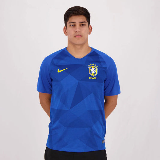 Brasil Away Retrô 2018 Nike - Azul