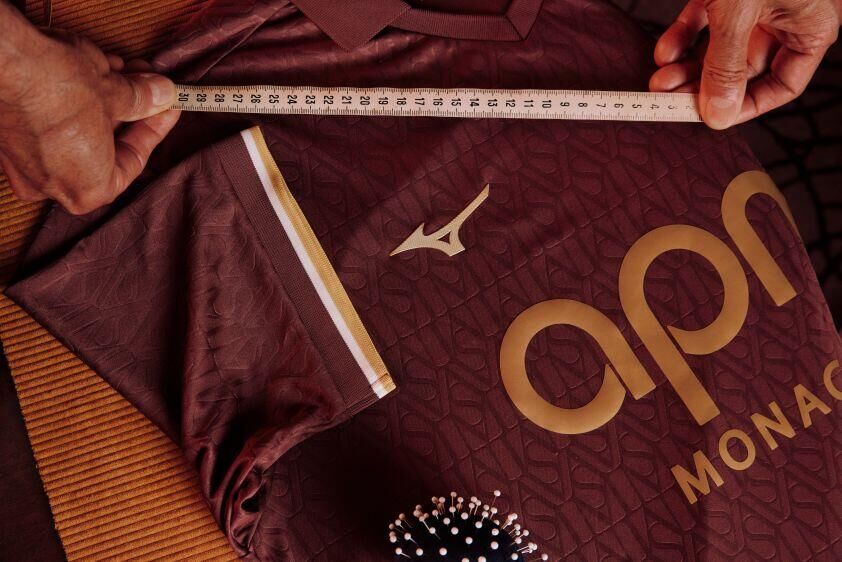 Monaco Away 26/27 Torcedor Mizuno - Marrom