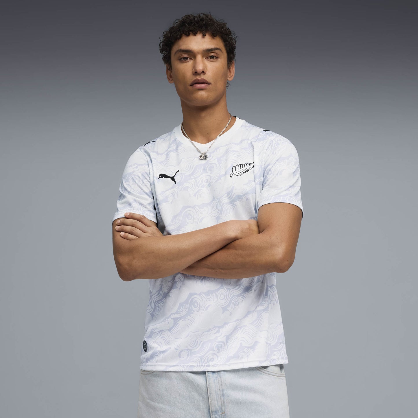 Nova Zelandia Away 26/27 Masculino Torcedor Puma - Branca