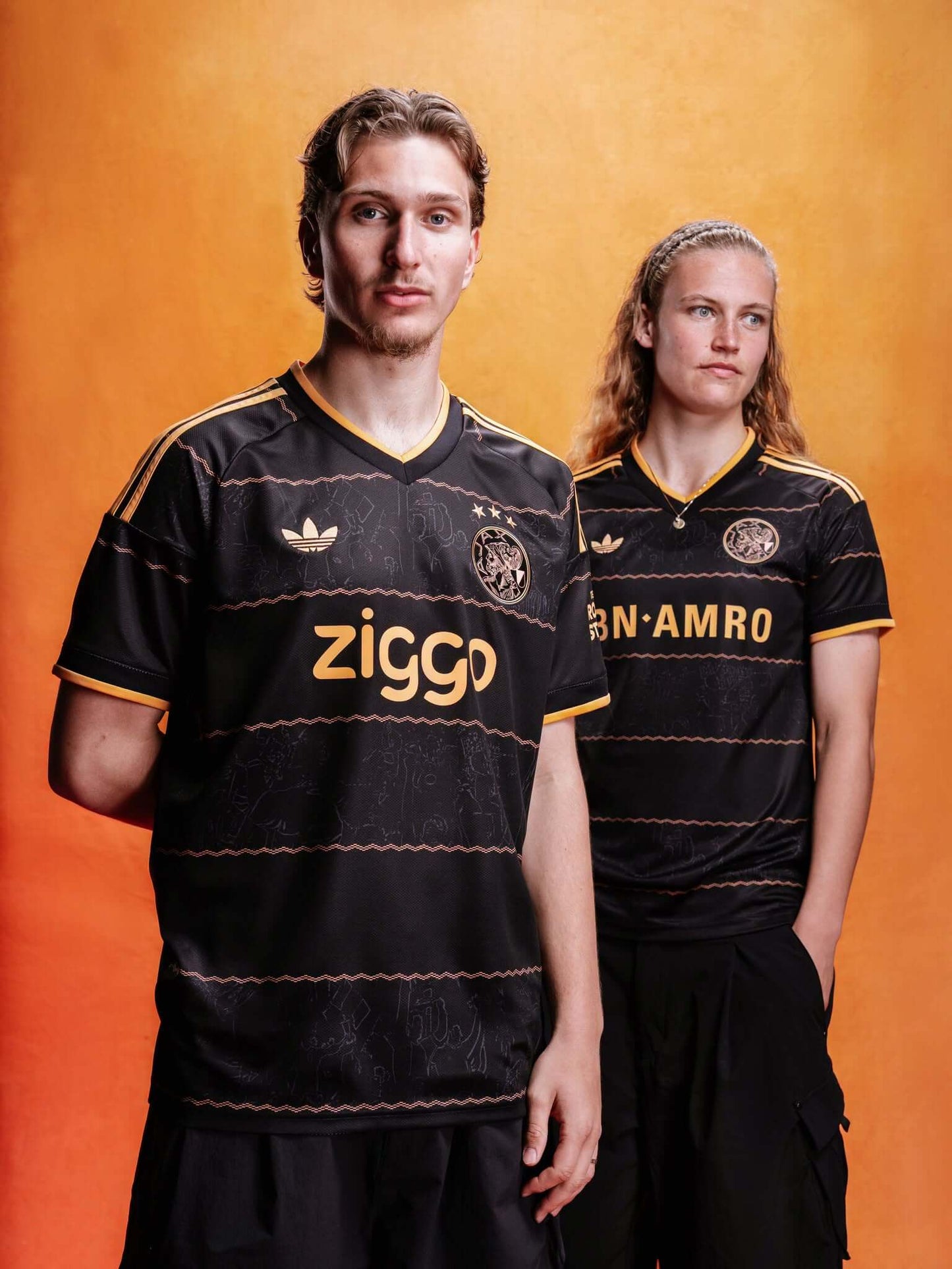 Ajax Away 26/27 Torcedor Adidas - Preta