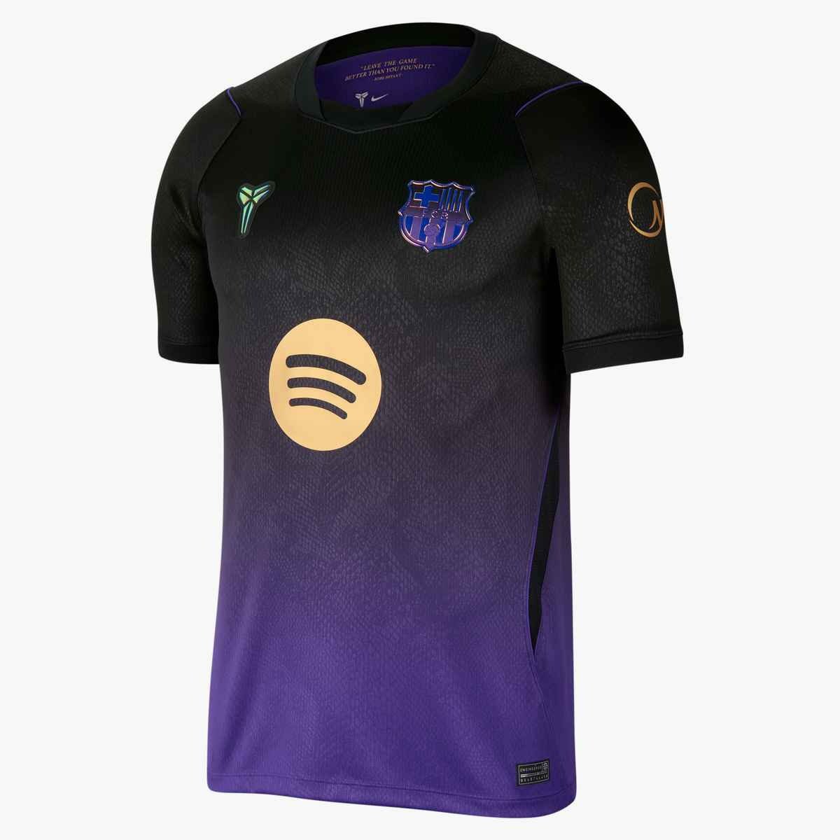 Barcelona Away 26/27 Torcedor Kobe - Roxa e Preta