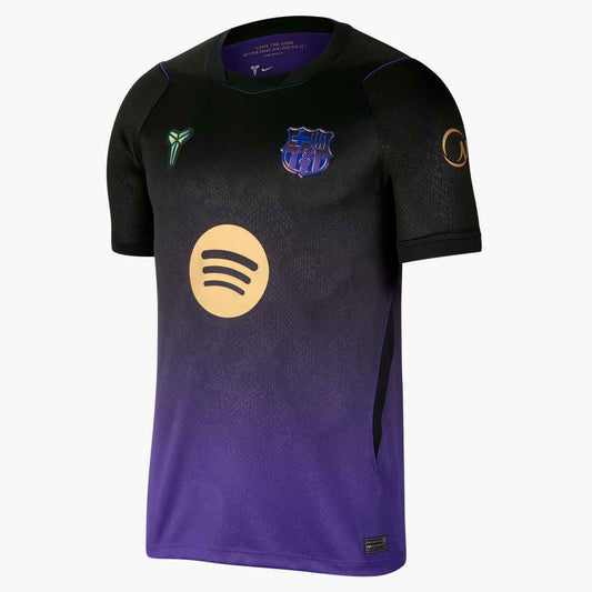 Barcelona Away 26/27 Torcedor Kobe - Roxa e Preta