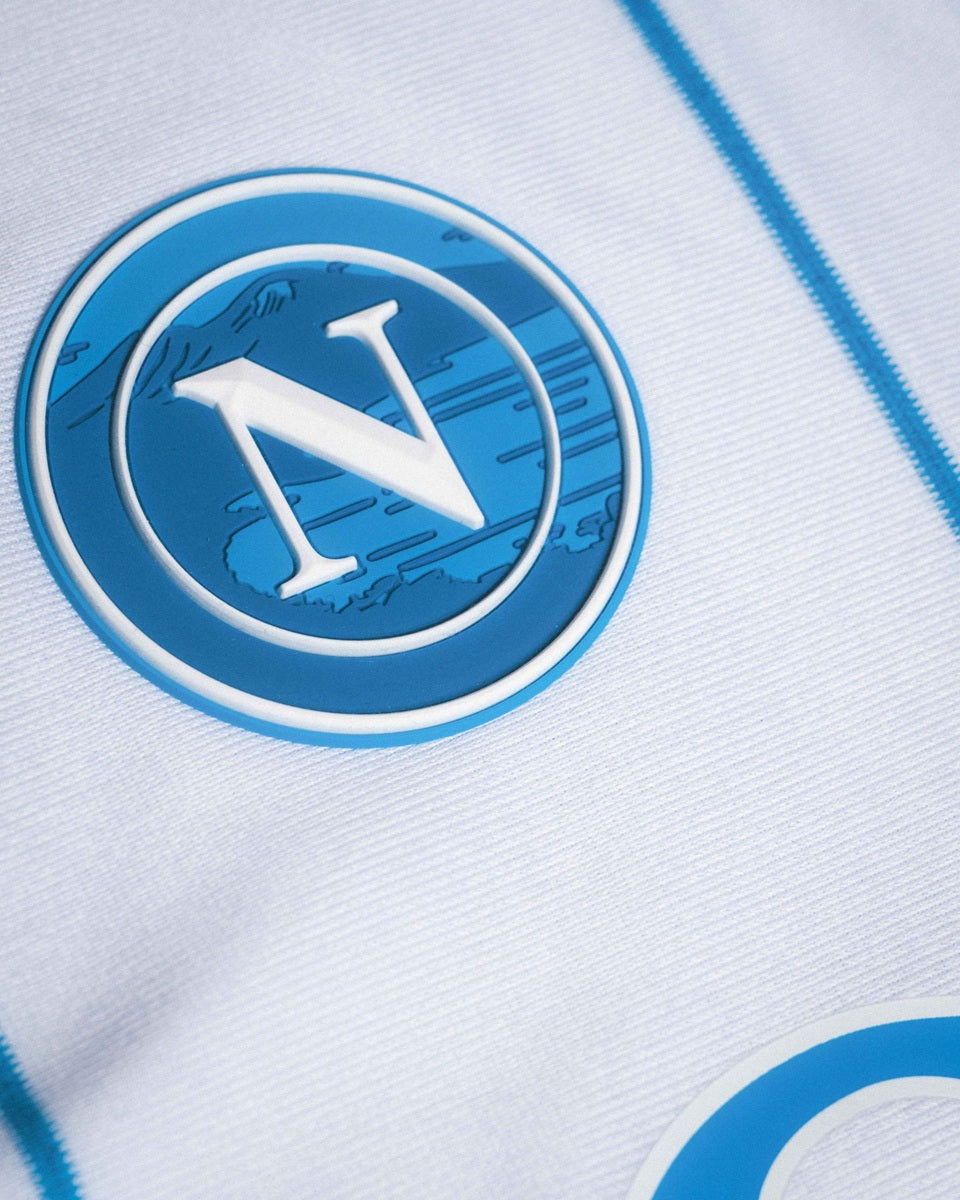 Napoli Away 26/27 Torcedor EA7 - Branco e Azul