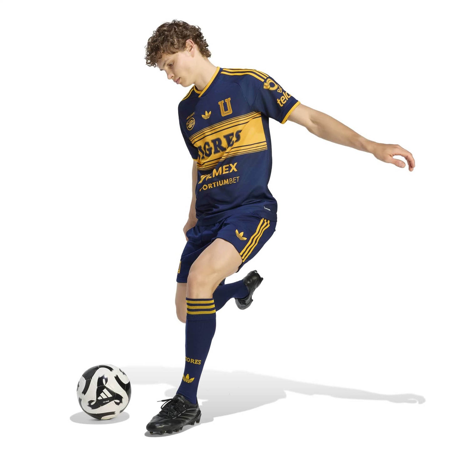 Tigres Away 26/27 Torcedor Adidas Masculino - Azul