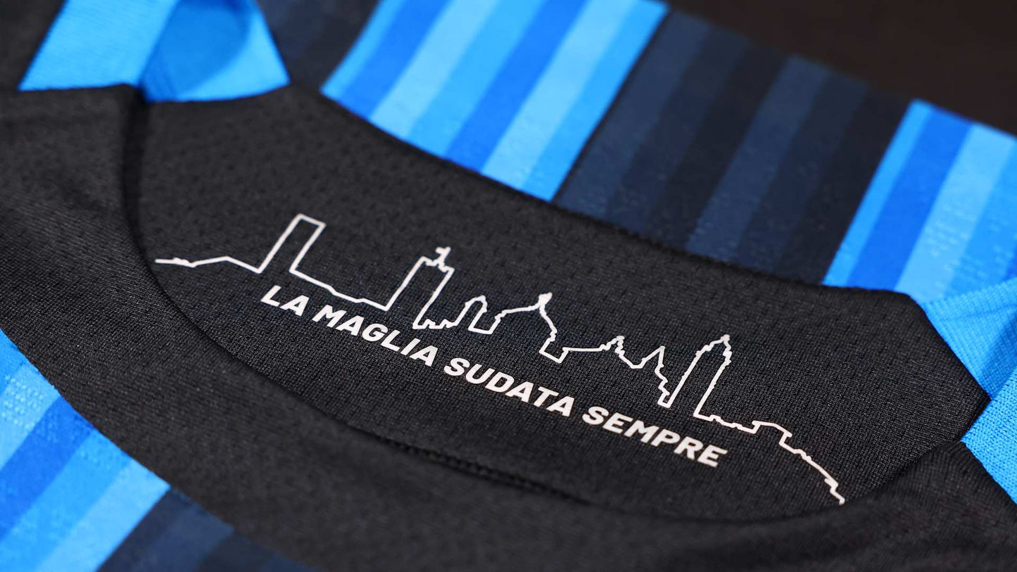 Atalanta Home 26/27 Torcedor New Balance - Azul e Preto