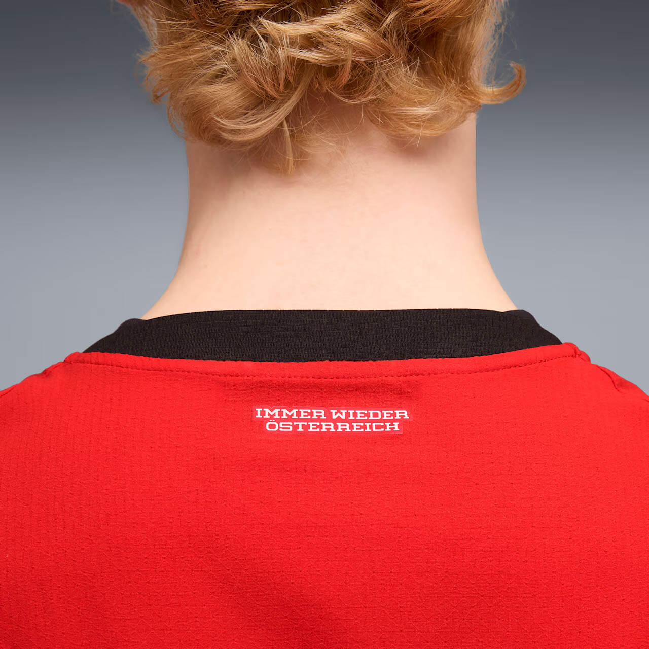 Áustria Home 26/27 Masculino Jogador Puma - Vermelho