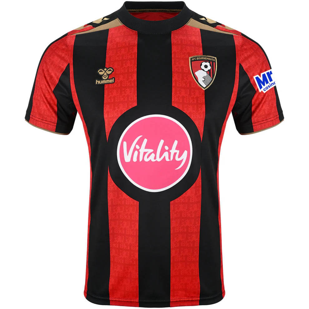Bournemouth Home 26/27 hummel - Vermelha e Preto