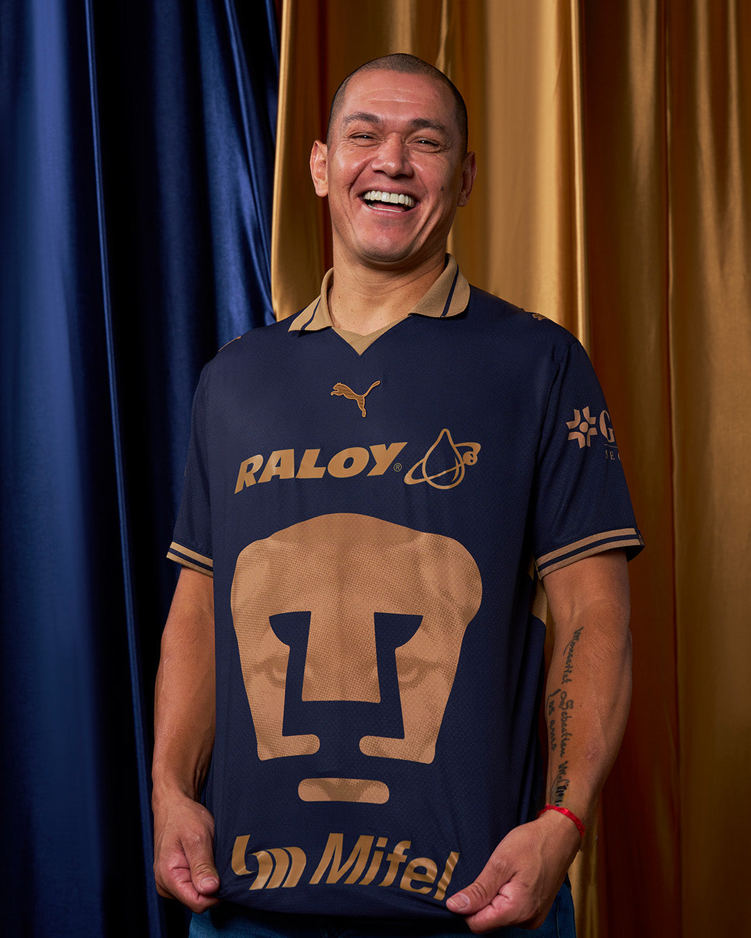 Pumas Home 26/27 Torcedor Puma Masculino - Azul Escuro