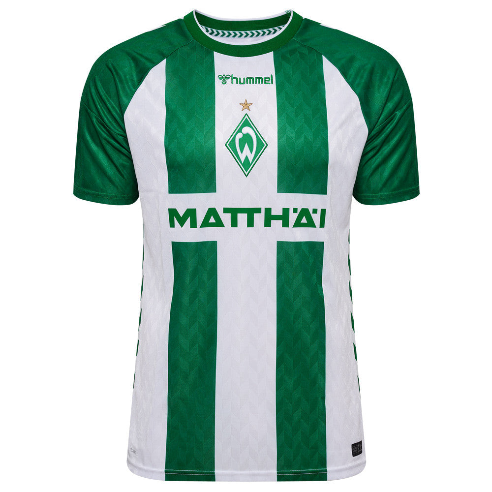 Werder Bremen Home 26/27 Torcedor Hummel - Verde e Branca