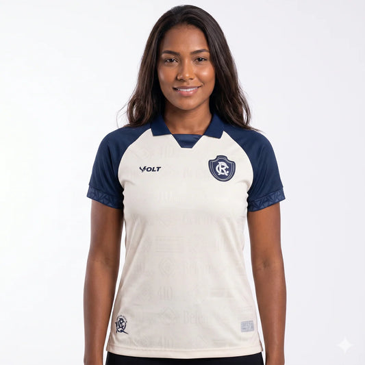 Remo Away 26/27 Torcedor Feminino -  Bege e Azul