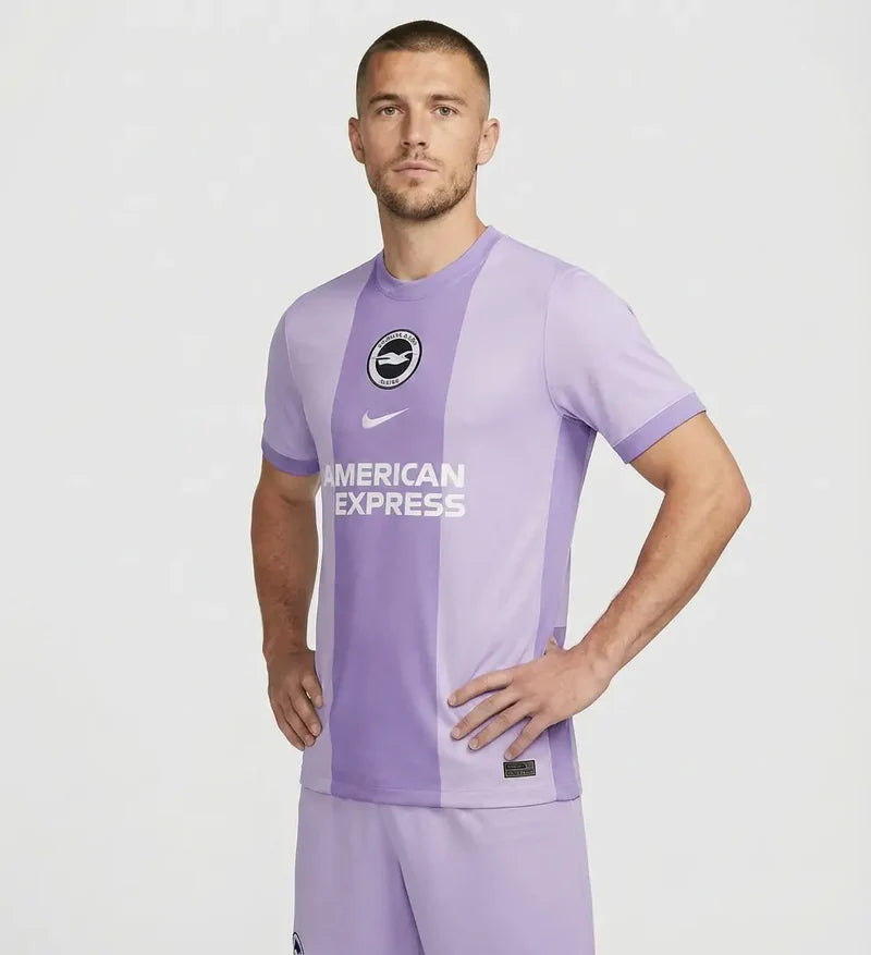 Brighton Away 25/26 Torcedor Nike - Roxo