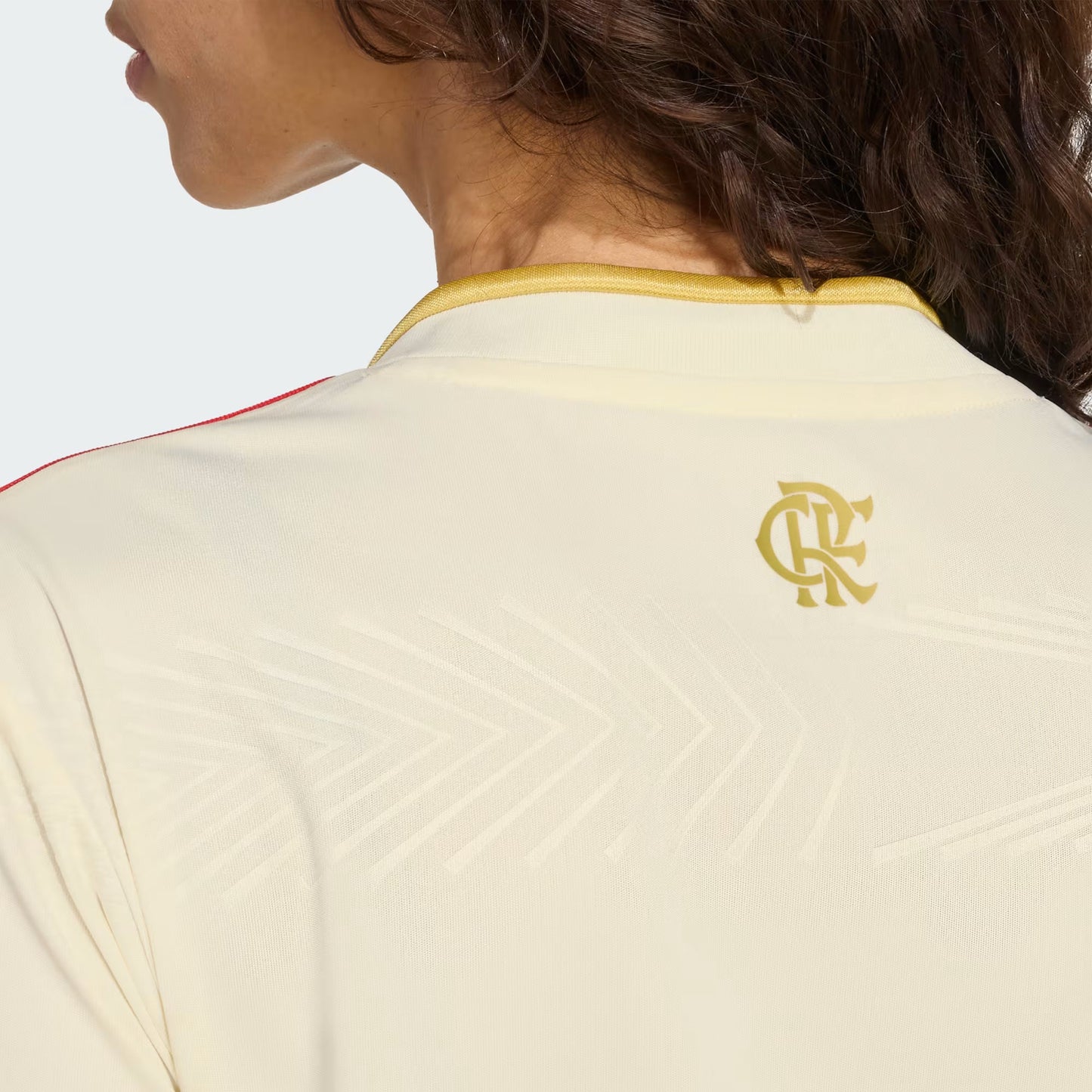 Flamengo Third 25/26 Adidas Torcedor Feminino - Bege
