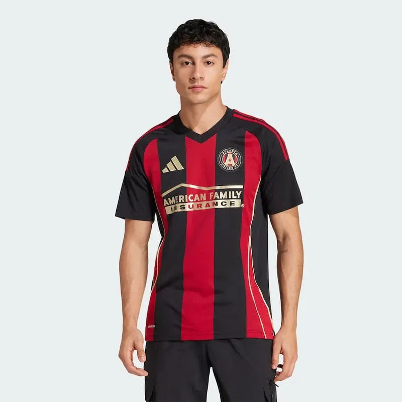 Atlanta United Home 25/26 Torcedor Adidas - Vermelho e Preto