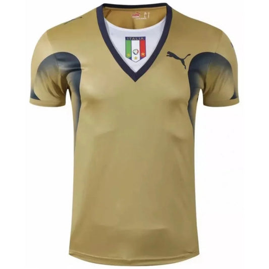 Itália Goleiro Retrô 2006 Puma - Dourada