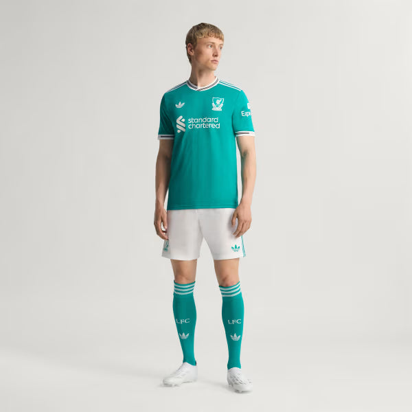 Liverpool Third 25/26 Jogador Adidas - Verde
