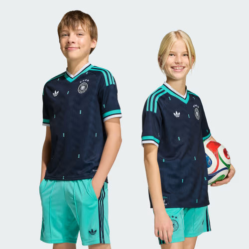 Kit Infantil Alemanha Away 26/27  - Verde Escuro