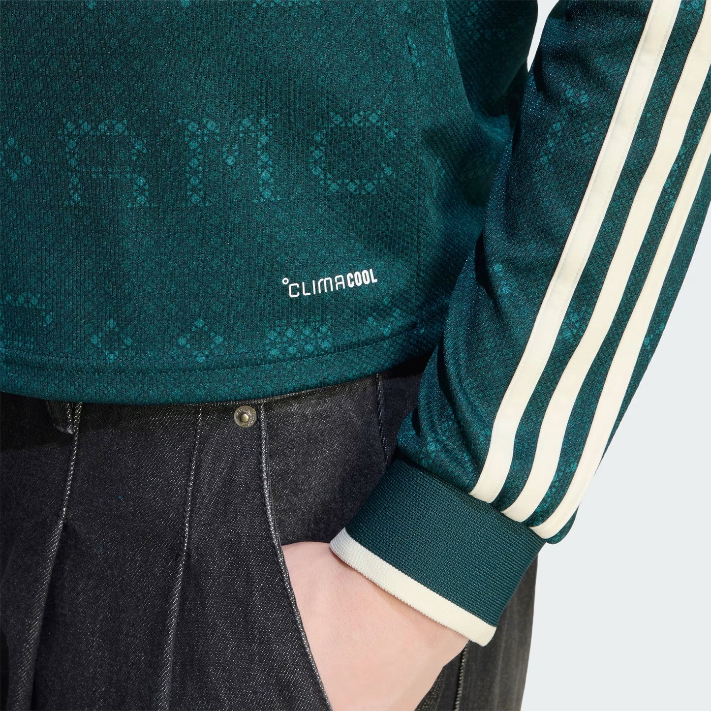 Real Madrid Away Manga Longa 26/27 Torcedor Adidas - Verde