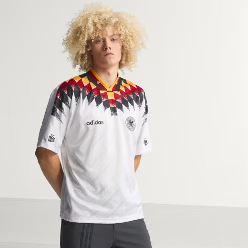 Alemanha Home Retrô 1994 Masculino Adidas - Branca