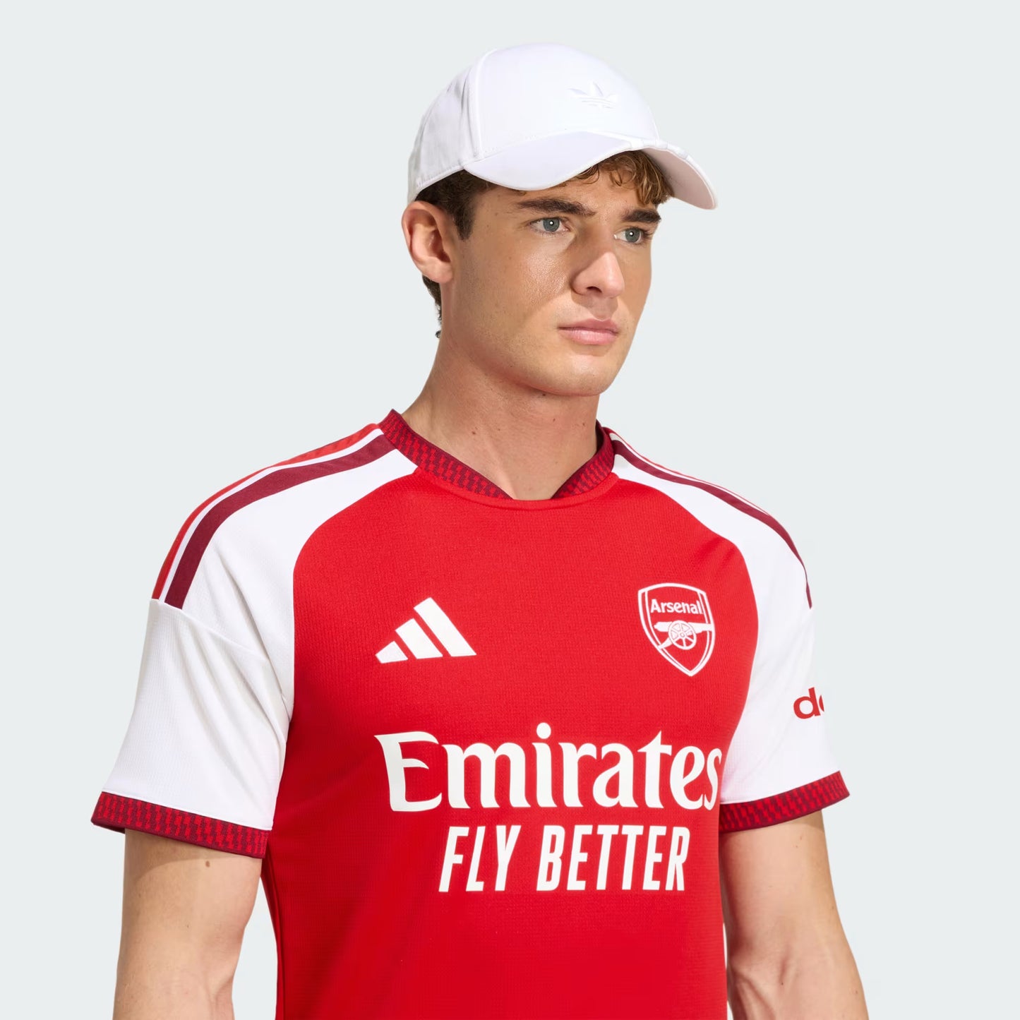 Arsenal Home 26/27 Torcedor Adidas - Vermelha e Branca