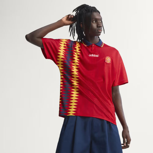 Espanha Home Retrô 1994 Adidas - Vermelha