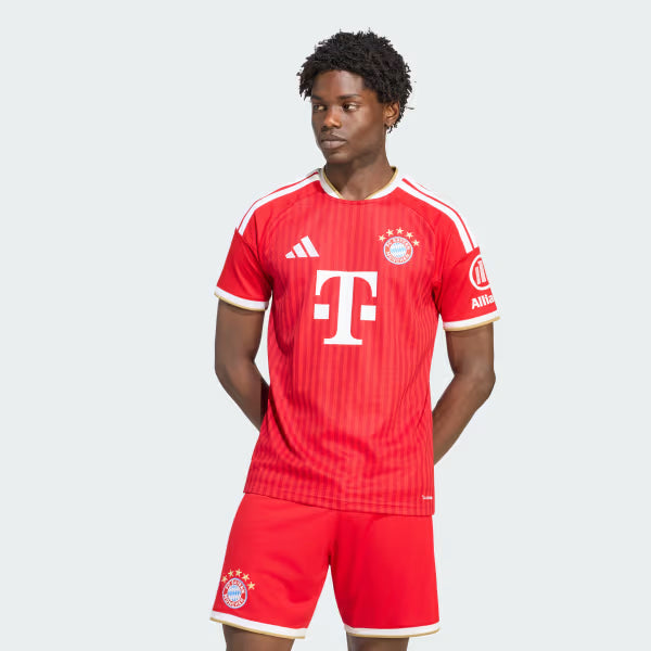 Bayern De Munique Home 26/27 Torcedor Adidas - Vermelho