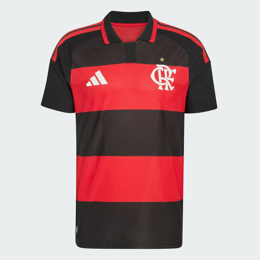 Flamengo Home 26/27 Jogador Adidas Masculina - Vermelho e Preto