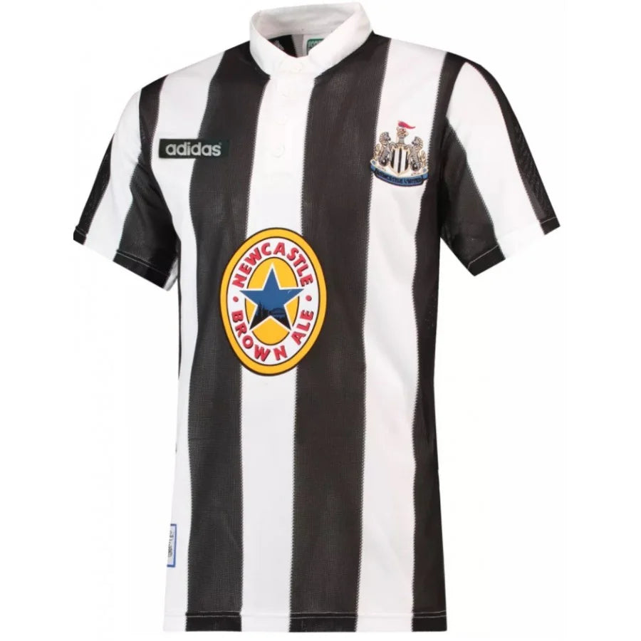 Newcastle Home Retrô 95/97 Adidas - Preta e Branca