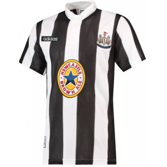 Newcastle Home Retrô 95/97 Adidas - Preta e Branca